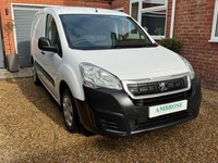 2017 Peugeot Partner 850 SE 1.6 BlueHDi 100 Van ETG PANEL VAN Diesel Automatic