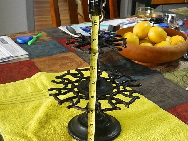 CAST IRON OFFICE RUBBER STAMP CAROUSEL