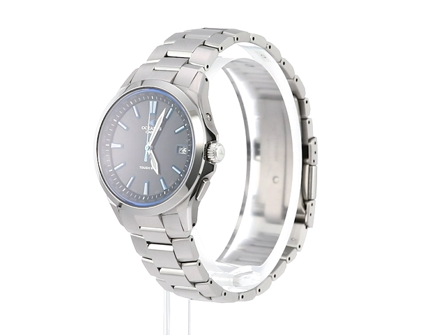 Pre-owned Casio Brand-new  Oceanus Ocw-s100-1ajf Titanium Radio Solar Watch Jdm