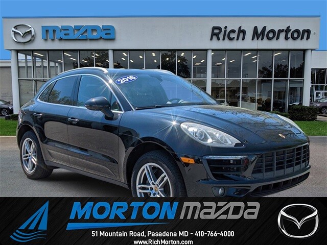 2016 Porsche Macan S 78824 Miles Black 4D Sport Utility 3.0L V6 7-Speed Porsche