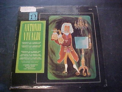 Antonio Vivaldi- Concertos For Violins, Concertos For Piccolo Vinyl LP