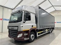 DAF CF 410 6x2 Rear Lift Sleeper Cab Curtainsider