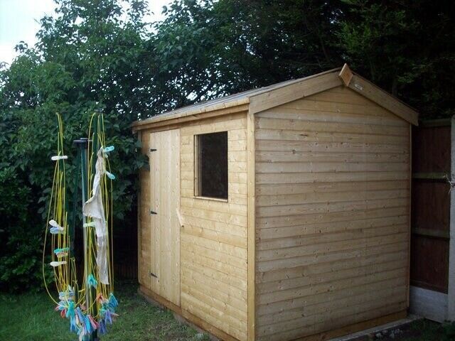 new shed t&g cladded for sale erected for free in great