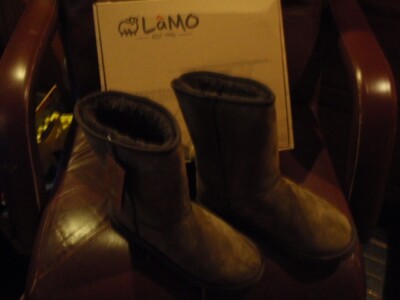 LAMO Womens Classic 9'' Boots Brown Chocolate Suede Size 9 NEW W/BOX & TAGS