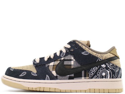 Nike Sb Dunk Low PRM QS ''Travis Scott'' Black-Parachute Beige CT5053-001