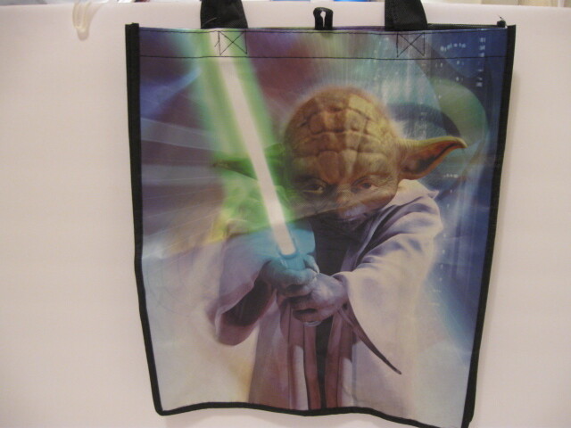 Star Wars Yoda Disney Reusable Shopping Bag Tote