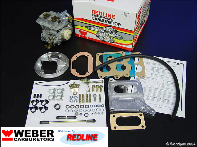 BMW 320/6 630CS Weber conversion kit by Redline w/Genuine 38/38