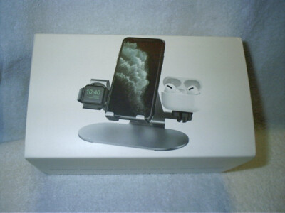 Multi-Function Apple Charging Watch Stand Airpods IPhone New In Box