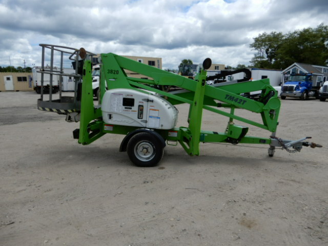2012 Nifty Lift TM42 TE 42 Foot Trailer Mounted Bucket Manlift #23820
