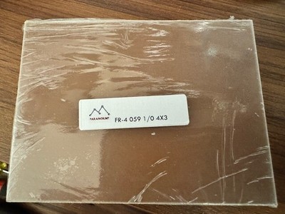 10 Pack Paramount FR-4 .059 1/0 4x3'' Phototyping Board For Creating PCB
