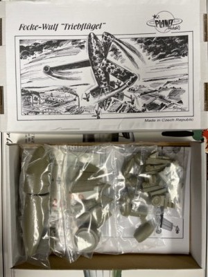 Planet Models 1/48 Scale Focke-Wulf Triebflügel Resin kit#075 - NOS Planet Models 1/48 Scale Focke-Wulf Triebflügel Resin kit#075 - NOS