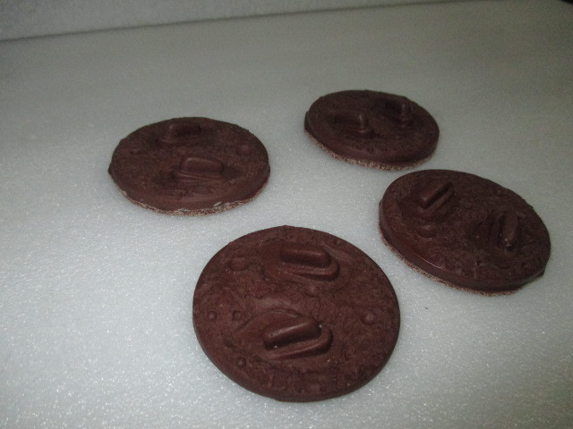 NEW Major Matt Mason Stand Bases set of 4 with Mars  surface