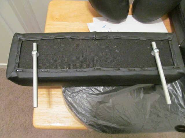 Sierra Comfort Massage Table parts: Face cradle, armrest and bolster