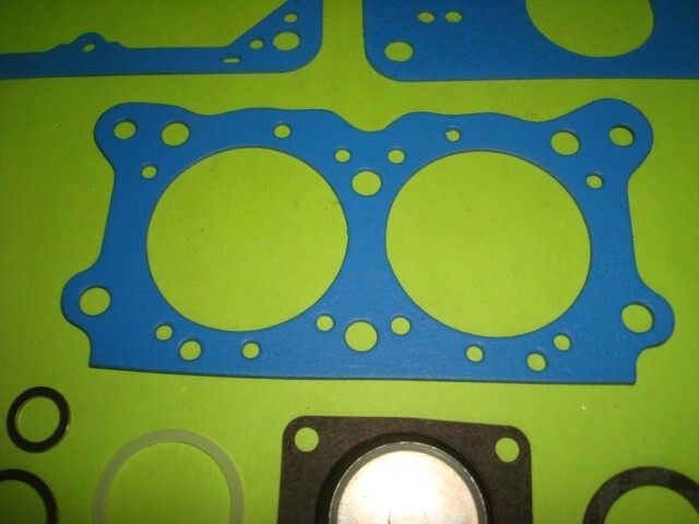 7448 HOLLEY 350 CFM CARBURETOR REBUILD KIT 2 BARREL MODERN FUEL FRIENDLY BLUE