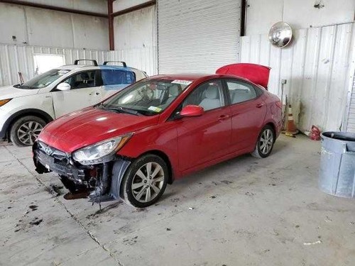 Used Left Tail Light Assembly fits: 2013 Hyundai Accent quarter panel mounted Sd