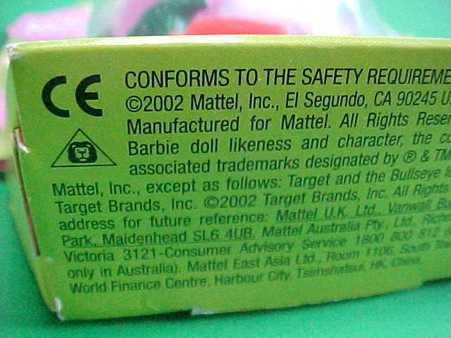 2002 Target SPECIAL EDITION KELLY doll Lil Bunny Barbie sister Easter Garden
