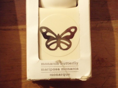 NEW Martha Stewart Crafts MONARCH BUTTERFLY and BIRD PUNCHES Punch - LOT OF 2