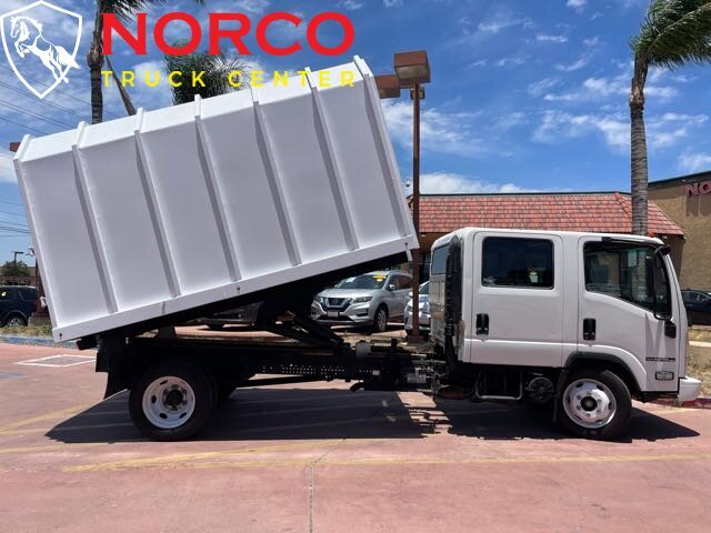 2018 Isuzu NPR HD 12' Dump Bed  85598 Miles Black