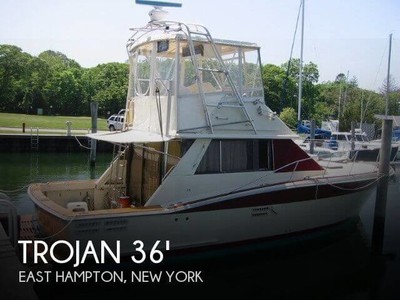 1983 Trojan 36 Flybridge Convertible Used