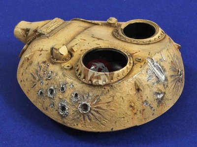 Verlinden 1/35 Point Blank Russian T-55 Tank Turret Battle Damaged [Resin] 2741