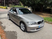BMW 1 SERIES 2.0 118d SE Convertible Silver Manual Diesel 2009