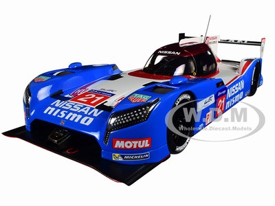 NISSAN GT-R LM NISMO LE MANS 2015 T. MATSUDA, L. ORDONEZ #21 1/18 AUTOART 81579