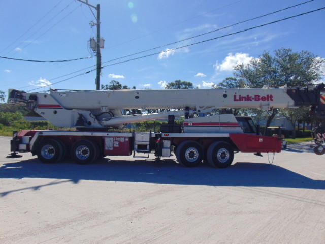 2007 LINK BELT HTC-8690 TELESCOPIC TRUCK CRANE - 90 TONS - 140' POWER BOOM -