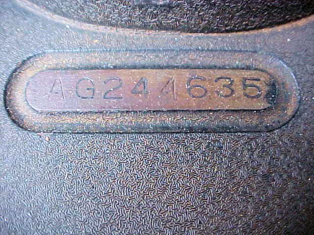 Vtg 1941 Singer Portable Sewing Machine 128 Crinkle Godzilla Finish In Case