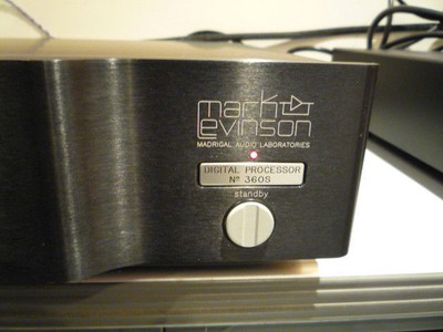 MARK LEVINSON 360S DAC WITH MANUAL, POWER CORD, ORIGINAL PACKAGING!