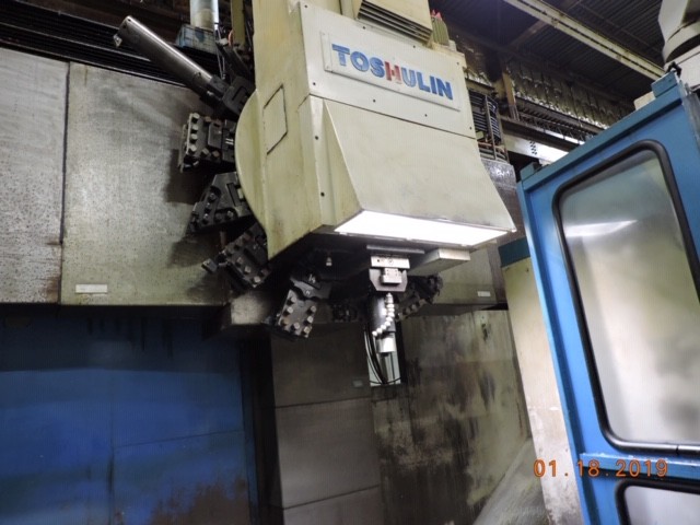 CNC VERTICAL TURRET LATHE ATC 15 TL GRINGING HD TOS 1998 4 JAW HYD 55
