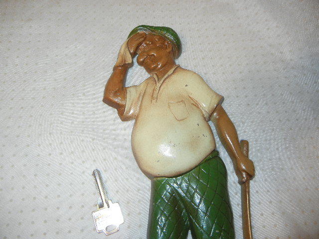 VINTAGE GOLF WALL DECOR by SEXTON USA 1967 CAST ALLUMINUN 12