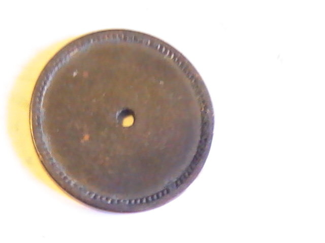 TOKEN GOOD FOR 5C IN TRADE TOKEN COIN WITH SMALL HOLE REVERSE BLANK