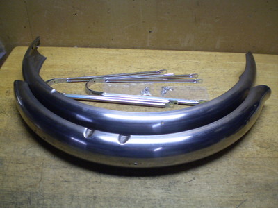 Schwinn Deluxe Hornet Typhoon Wasp Starlet 26'' Bicycle Spring Fork Fender Set 