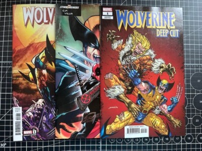Marvel Wolverine Deep Cut #1 Villa, Yardin, Jimenez Variants