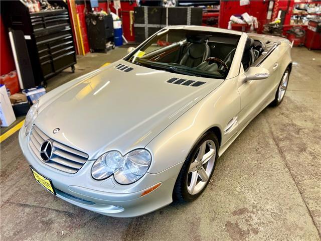 Owner 2003 Mercedes-Benz SL-Class  Desert Silver Metallic 8 Cylinder Engine Automatic