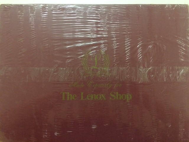4 VINTAGE LENOX SHOP HOLLY BERRY HARD CORKBACK PLACEMATS NEW IN BOX