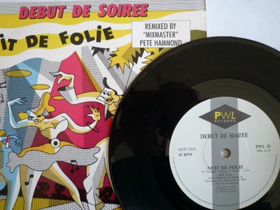 Debut De Soiree    Nuit De Folie     PWL 31     VINYL MINT 