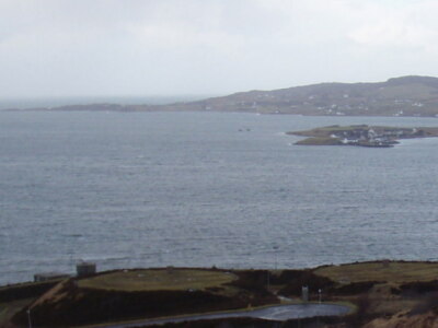 Photo 6x4 Aultbea across Loch Ewe Drumchork/NG8788 A very grey and windy c2008