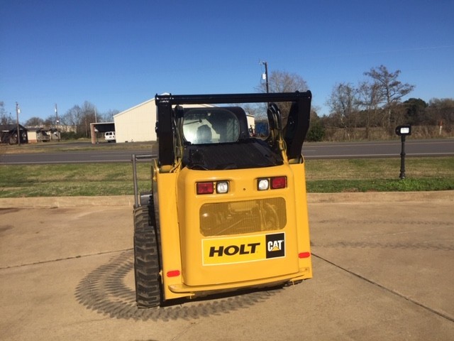 2008 Caterpillar 272C Skid Steer Loader with Mulcher Attachment