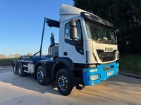 2021 IVeco Stralis X-Way 460 Euro 6 8x4 multi-lift hook loader draw bar 