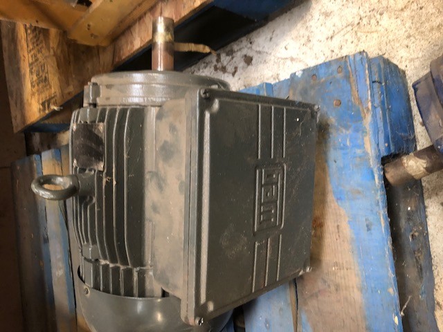 WEG 5 HP Single Phase Electric Motor