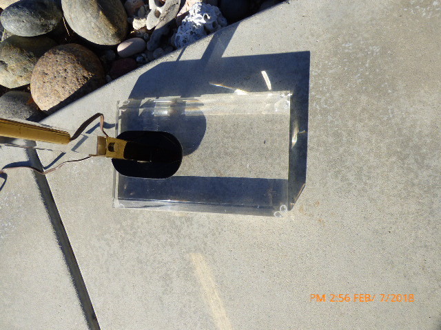 Lucite Floor Lamp with brass Vintage Reading Pharmacy  Mid Century Modern