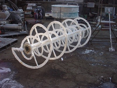 60 cu. ft. STAINLESS STEEL RIBBON BLENDER 10 Hp