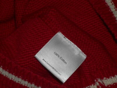 Hanna Andersson Brand Christmas / Winter Red Snow Flake Pattern Sweater