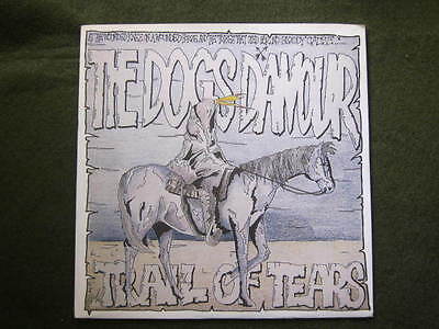 PICTURE SLEEVE 7" - The Dogs D'amour - Trail of Tears - china 20