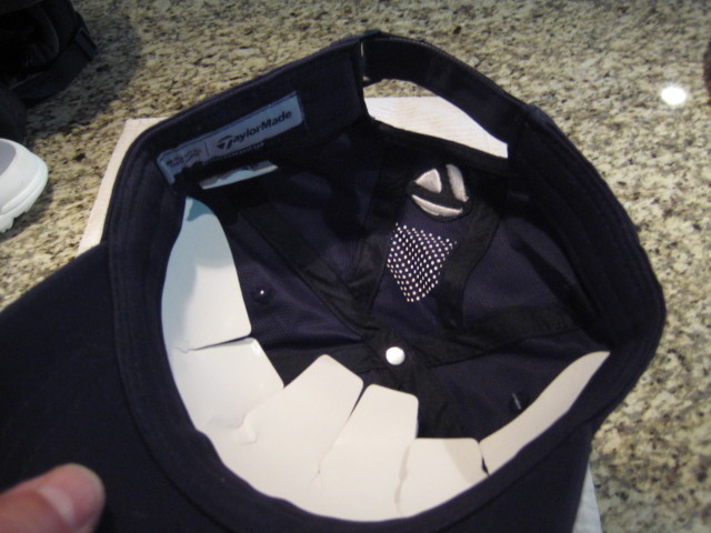 taylor made black M1 PSI golf stitched hat cap tour headwear new with tags