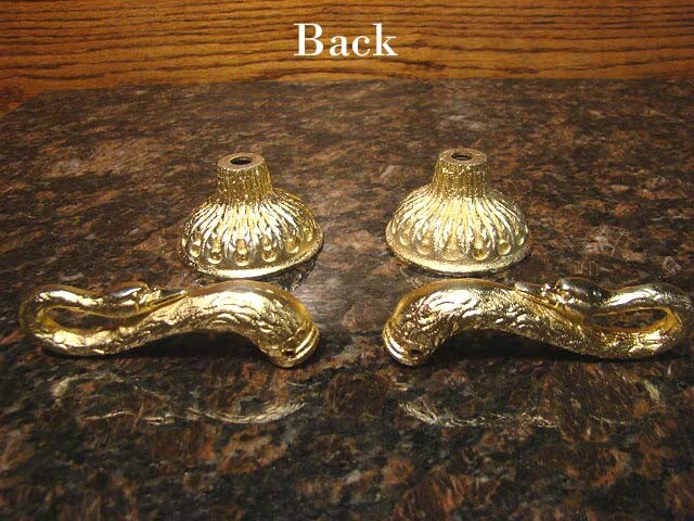 Original SHERLE WAGNER Elegant SWAN 24ct GOLD PLATED BASIN SET