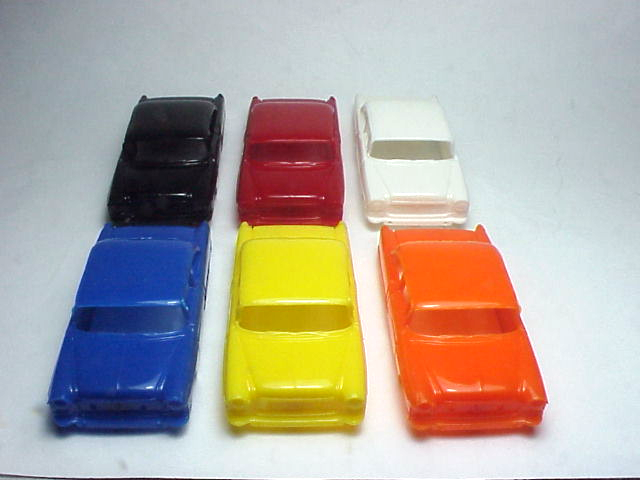 50'S COUPE HO SLOT CAR BODY KIT. 6 COLORS .PLASTIC INJECTED MOLDED IN STOCK