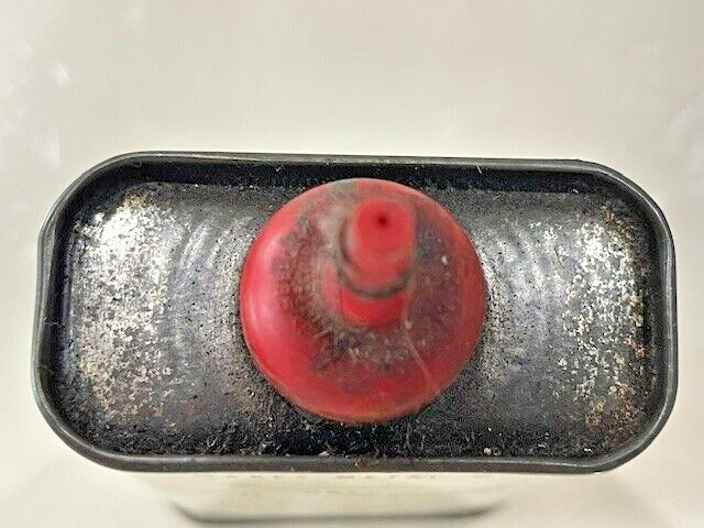 2250C = Vintage 3 Ounce Bux Dri Slide Machine Lubricant Can 1960's! Clean!