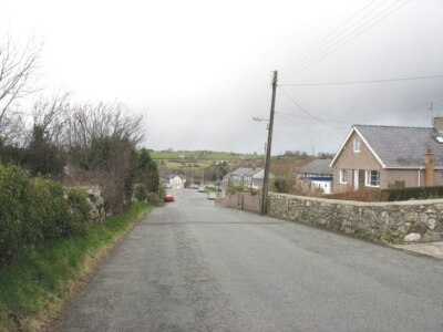 Photo 6x4 Bro Rhyddallt Pont-Rhythallt This road links Penybont Inn and t c2008